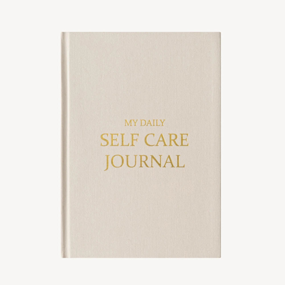 Self-Care Journal Notebook Gratitude Journal Daily Book, 100G Paper 80 Sheets Fabric Cover